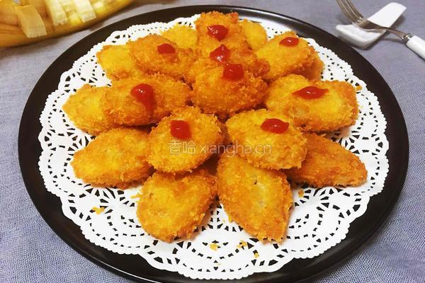 酥炸香蕉片的做法图解12