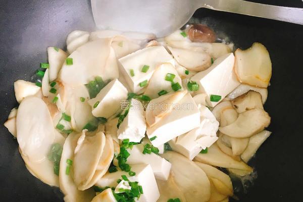 杏鲍菇烧豆腐（低卡低脂）的做法图解5