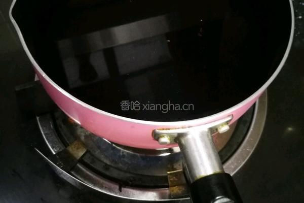 香芒紫米甜汤的做法图解4