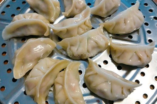 荠菜(野菜）饺子的做法图解7