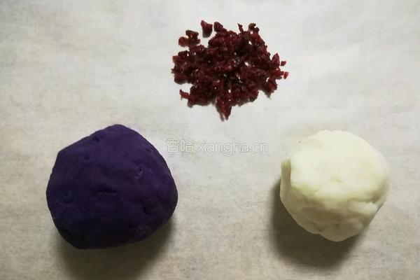 蔓越莓紫薯山药糕的做法图解5