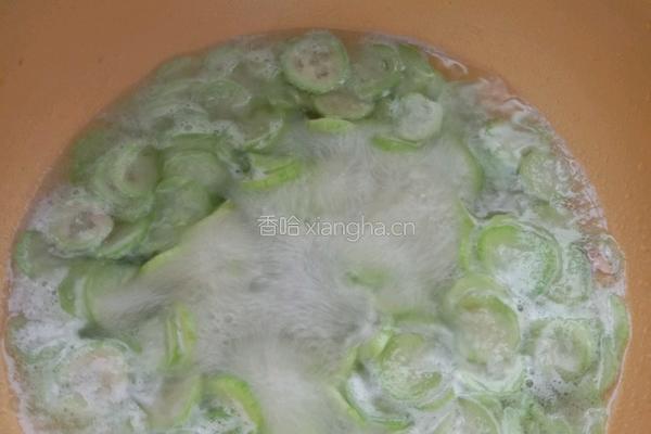 丝瓜鸡蛋汤的做法图解6