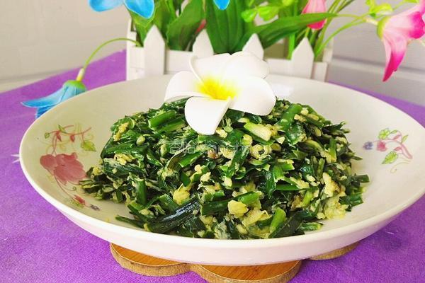 韭菜炒鸡蛋的做法图解11