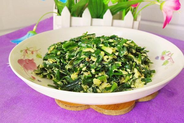 韭菜炒鸡蛋的做法图解10