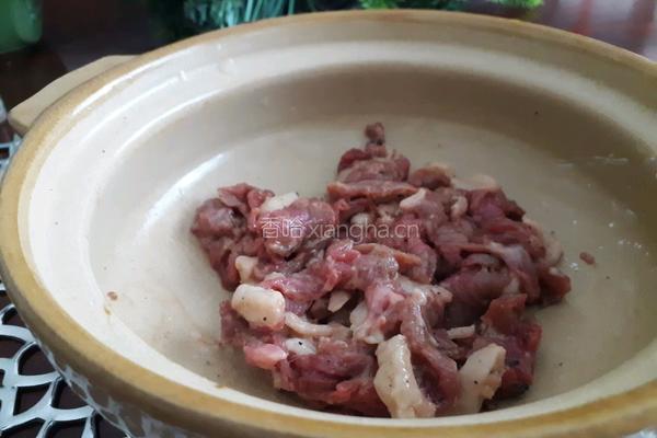 油淋葱香牛肉的做法图解3