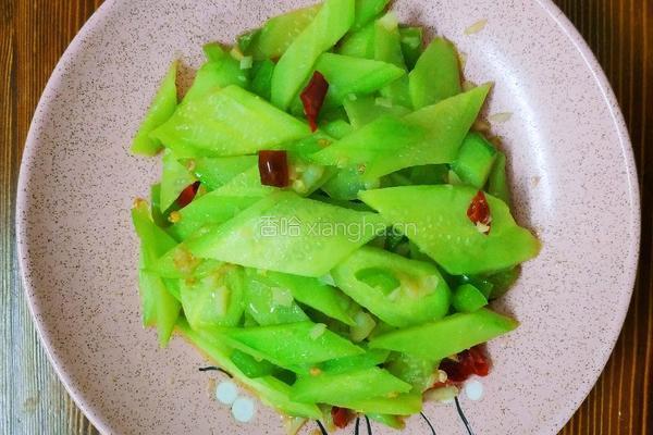 清炒黄瓜片的做法图解5