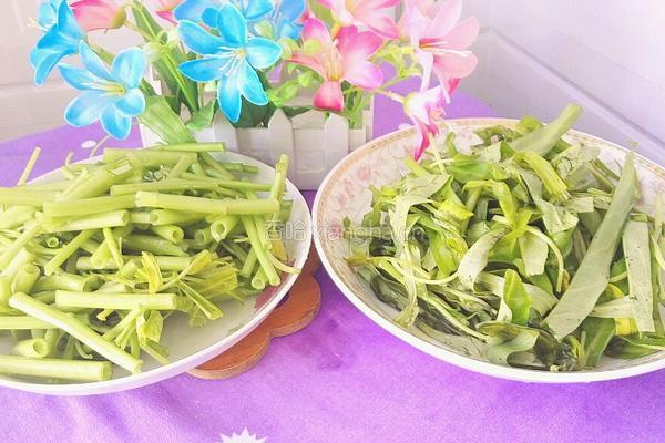 清炒空心菜的做法图解3