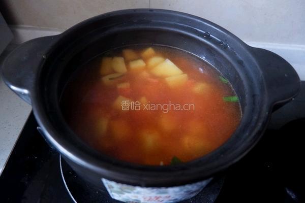 金针菇肥牛炖土豆的做法图解7