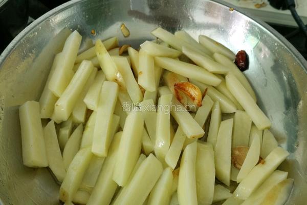 土豆豆角一锅烩的做法图解4