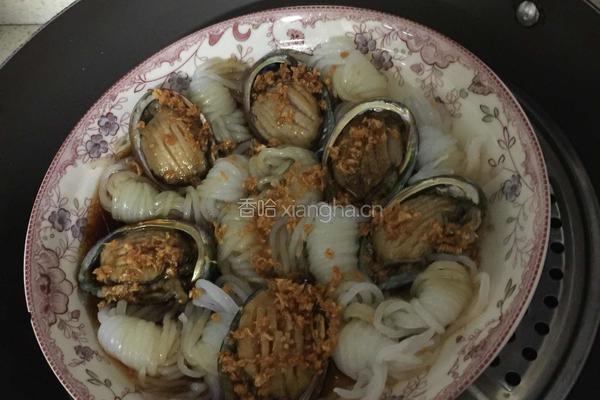 蒜蓉蒸鲍鱼的做法图解7