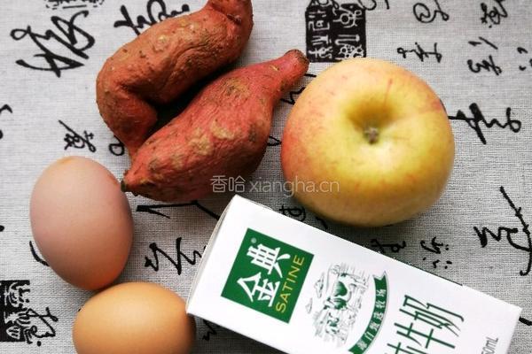 苹果红薯千层的做法图解1