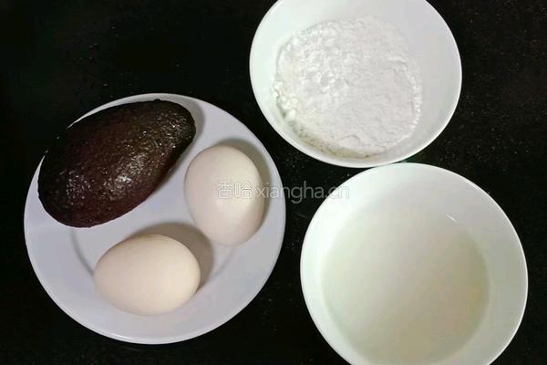 牛油果松饼 (宝宝辅食）的做法图解1