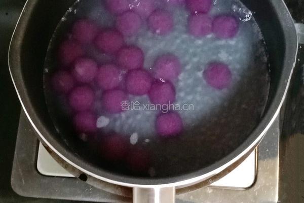 牛奶芋圆芒果西米露的做法图解6
