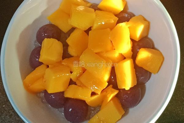 牛奶芋圆芒果西米露的做法图解18