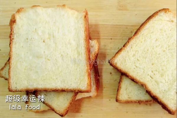 蒜香吐司条的做法图解2