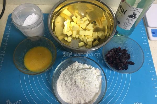 蔓越莓曲奇饼干的做法图解2