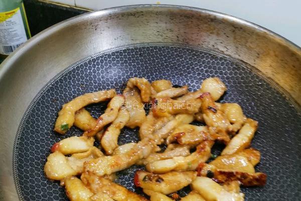 洋葱炒肉条的做法图解4