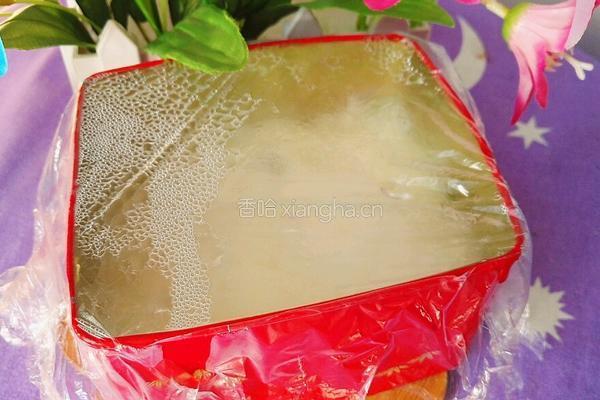 苹果芒果牛奶糕的做法图解13
