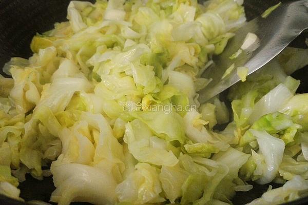 清炒莲花白的做法图解7