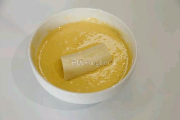 脆皮香蕉的做法图解4