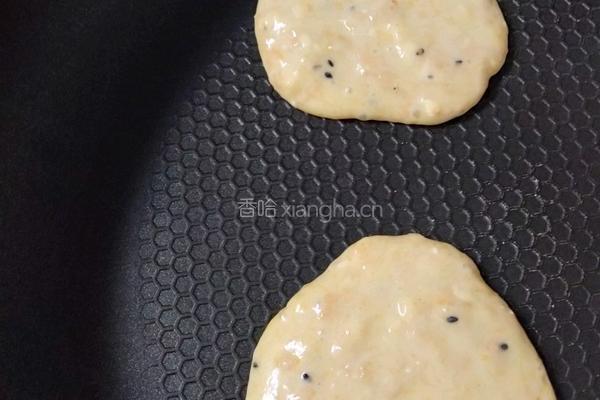 燕麦香蕉松饼的做法图解6