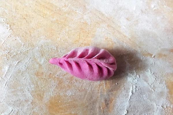 粉红蒸饺的做法图解12
