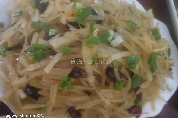 酸辣土豆丝的做法图解5