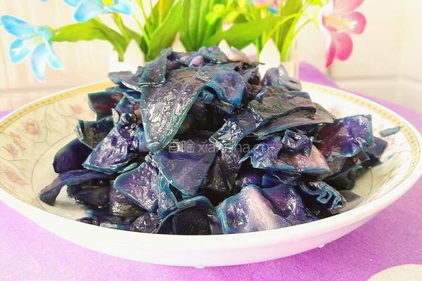 素炒紫包菜的做法图解12