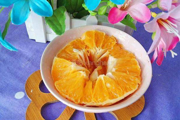 橙子奶香西米露的做法图解8