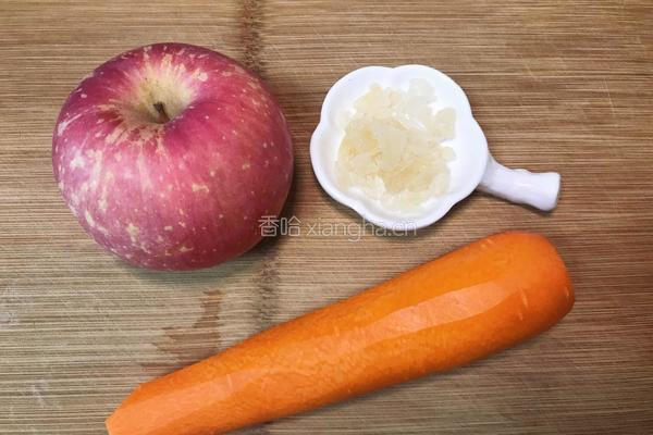 苹果胡萝卜汁（熟饮）的做法图解1