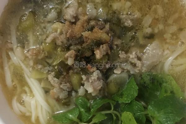 五分钟煮酸汤鲜肉面的做法图解5