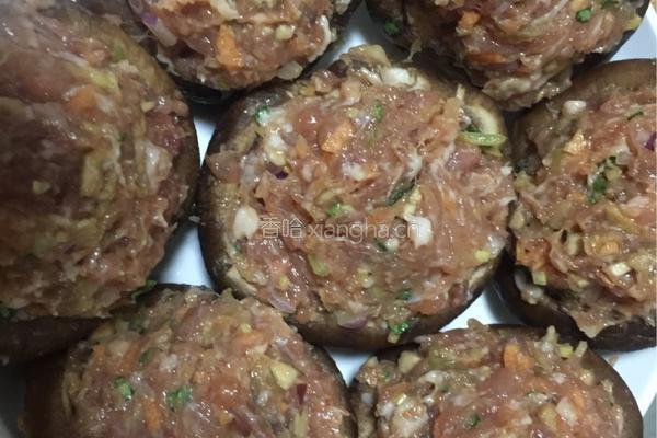 香菇蒸肉的做法图解4