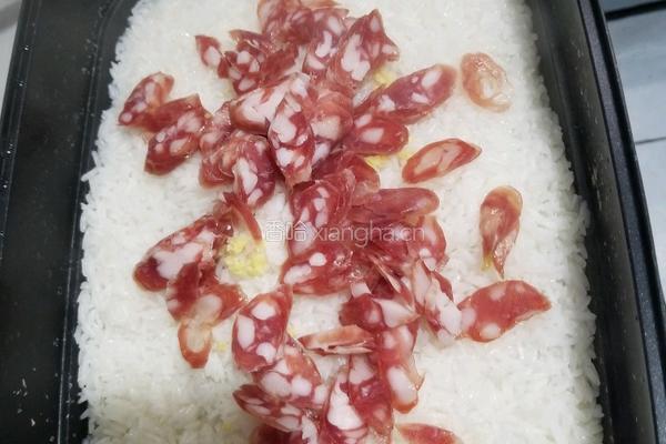 腊肠饭的做法图解4
