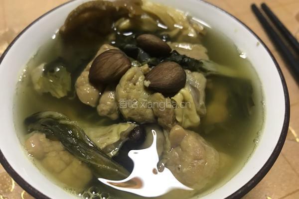 菜干猪肺汤