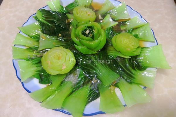 清炒上海青的做法图解13