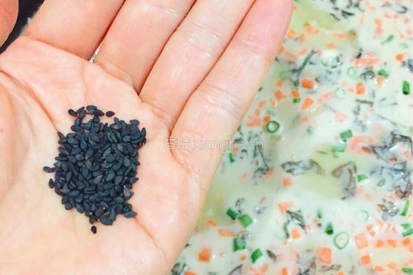 红萝卜紫菜煎饼的做法图解6