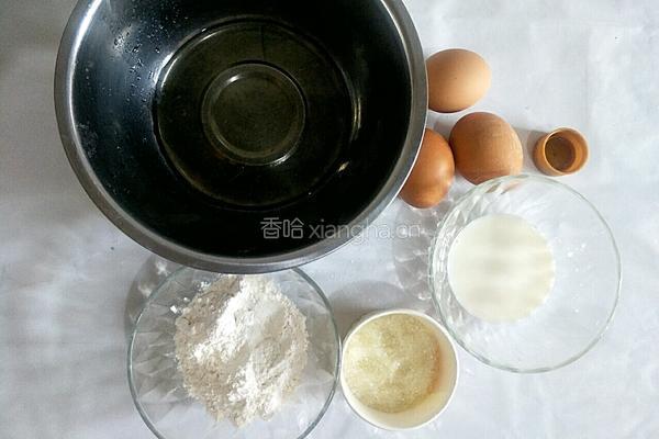 古早蛋糕的做法图解1