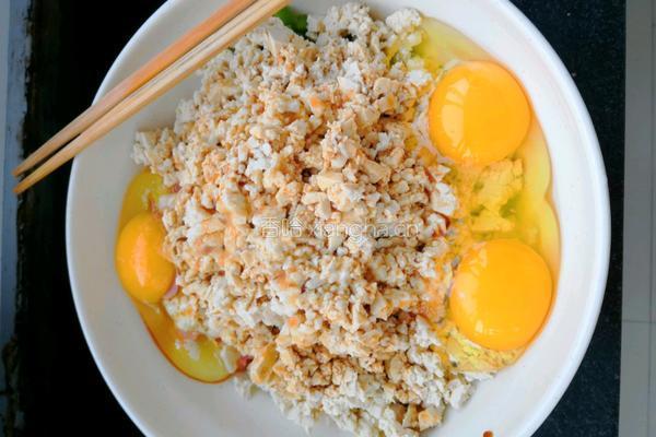 香煎豆饼的做法图解3