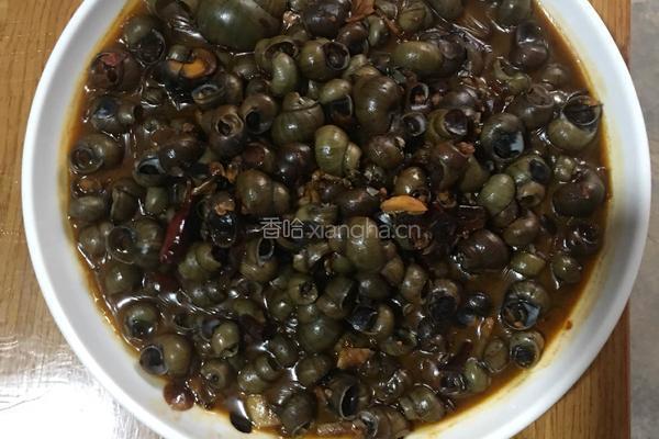 香辣田螺的做法图解3