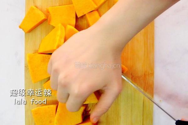 无油南瓜烙的做法图解1