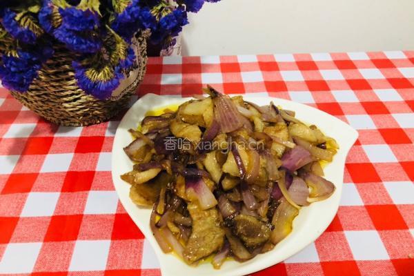 洋葱炒肉的做法图解4