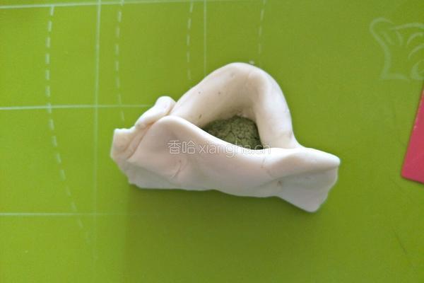 多肉植物造型馒头的做法图解8
