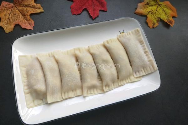 馄饨皮香蕉派的做法图解6