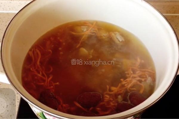 虫草花排骨汤的做法图解8