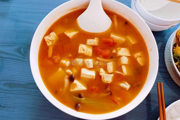 豆腐西红柿养胃汤的做法图解8