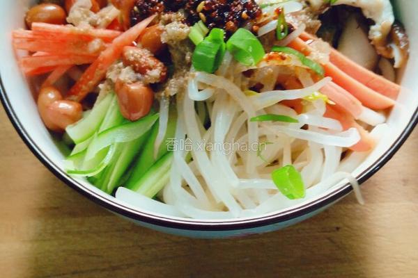 自家秘制凉拌面的做法图解11