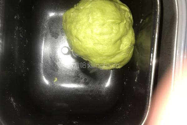 抹茶羊角面包的做法图解6