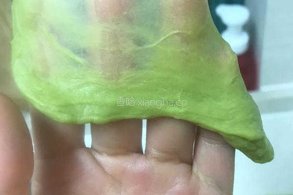 抹茶羊角面包的做法图解8