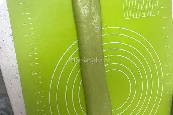 抹茶羊角面包的做法图解15