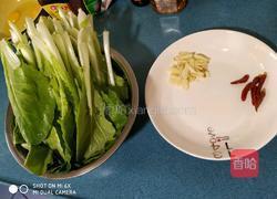 炝炒小白菜的做法图解1